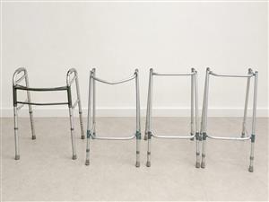 FOUR WALKING FRAMES FOR SALE