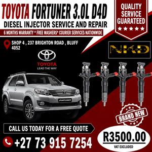 FORTUNER 3.0L D4D 1KD INJECTORS (BRAND NEW)