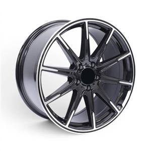 19″ MC-776 MC-76-MB 5/112 Gloss Black Alloy Wheels