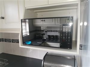 samsung 32l microwave mirror finish