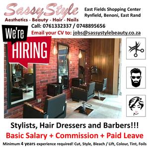 hair salon jobs in All Ads in Gauteng | Junk Mail