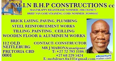 BUILDING CONSTRUCTION AND MAINTENANCE 