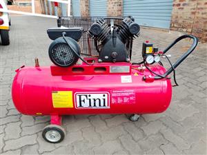 Air compressor, Fini, 2.2 kW, 100l, 326L/m