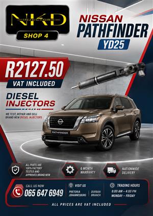 Nissan_Pathfinder_Diesel_Injectors_NKD