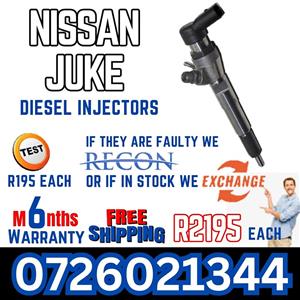 Nissan Juke diesel injectors for sale