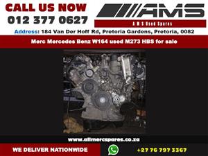 Merc Mercedes Benz W164 used M273 engine for sale 