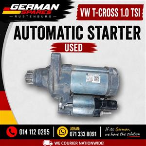 VW T-CROSS 1.0 TSI AUTOMATIC STARTER – USED