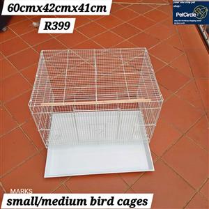 Small/medium size bird cages