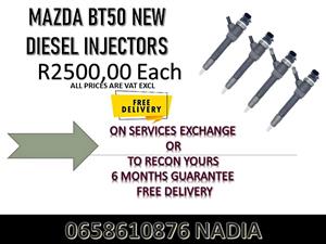 MAZDA BT50 DIESEL INJECTORS ON SERVICE EXCHANGE OR TO RECON YOURS