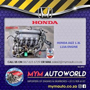 HONDA JAZZ 1.3L L13A USED IMPORTED ENGINE