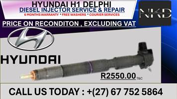 Hyundai H1 Delphi Diesel Injectors on Repair 