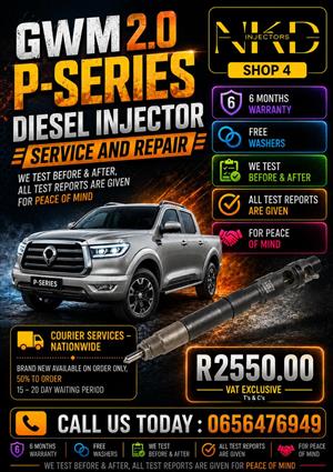 GWM_P-Series_Diesel_Injectors_on_Recon