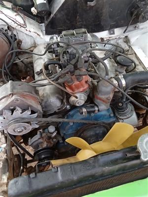 Ford V6 30U complete engine and 4 speed gearbox