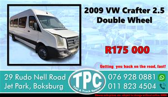 2009 VW Crafter 2.5 Double Wheel 