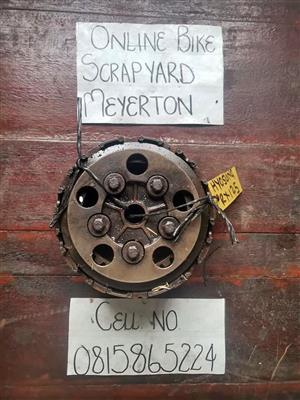 Hyosung RX 125 clutch. Online bike Scrapyard new and secondhand spares and accessories and workshop
