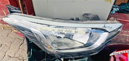 Hyundai i20 headlights