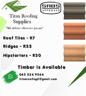 Roof Tiles For Sale( Double Roman, Bold Roll and Venetian)