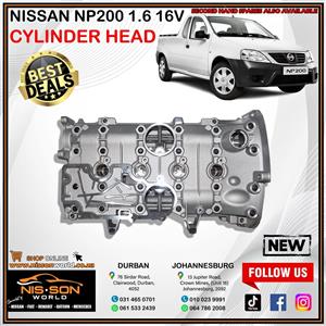 NISSAN NP200 1.6 16V CYLINDER HEAD