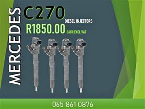 MERCEDES C270 DIESEL INJECTORS FOR SALE OR RECON SAME DAY