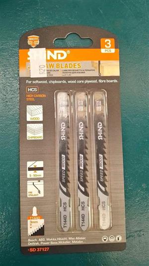 SHIND T144D JIG SAW BLADE 3PCS