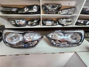 Kia rio headlight super clean