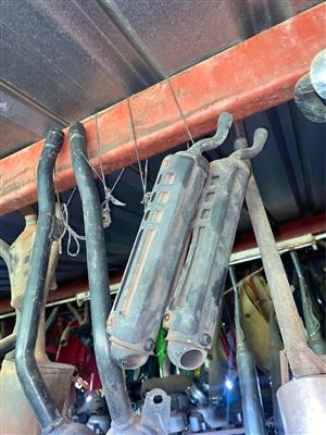 Yamaha PW 80 exhaust tail piece. Meyerton bike scrapyard new and secondhand spares and accessories.