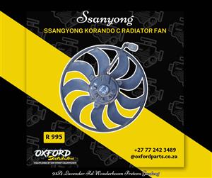 SsangYong Korando C Radiator Fan for sale