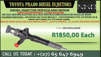 Prado Diesel Injectors