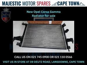 Opel Corsa Gamma Radiator