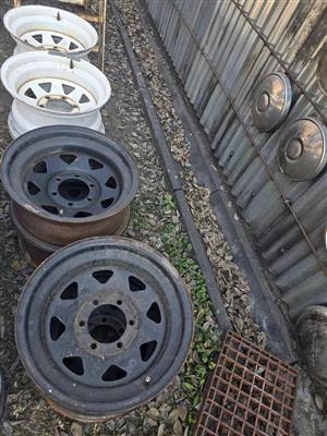 6 x 139.5 PCD Rims Two Sets Available