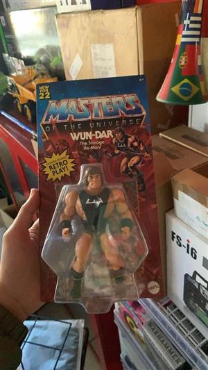 Masters of the universe Wun-Dar he man