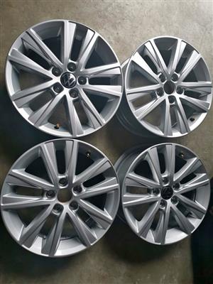 15inch VW Polo Vivo/TSi original new mags set , will fit on Audi A1.(5x100 pcd).