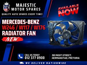 Mercedes-Benz W246 W117 W176 Radiator Fan for Sale – New