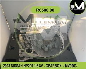 GEARBOX - NISSAN NP 200 1.6 8V