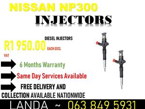 NISSAN NP300 INJECTORS 