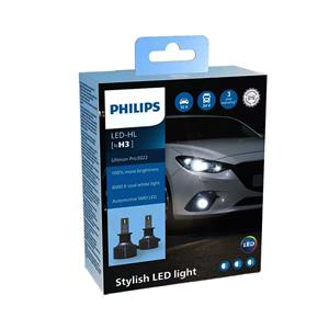 Phlips Ulton PRO3022 LED h3 Headlight Bulbs