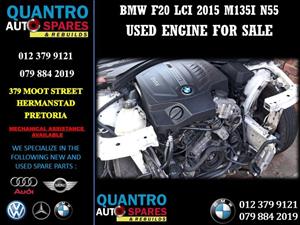 BMW F20 LCI 2015 M135i N55 Used Engine