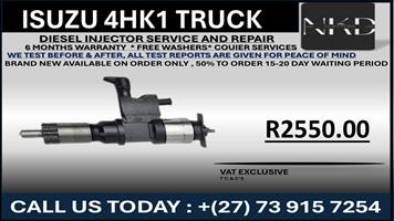Isuzu 4hk1 Truck Diesel Injectors 