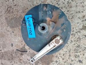 Suzuki DR 500 brake hub. Meyerton bike scrapyard new and secondhand spares.