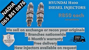 HYUNDAI H100 DIESEL INJECTORS FOR SALE BY NKD DIESEL INJECTORS