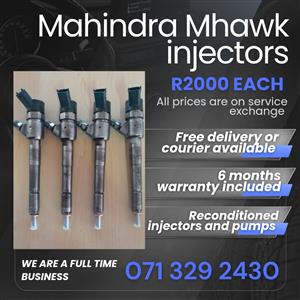 MAHINDRA MHAWK 2.2 INJECTORS FOR SALE WITH WARRANTY INCLUDED 
