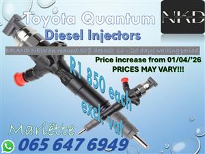 Diesel Injectors Quantum Toyota D4D