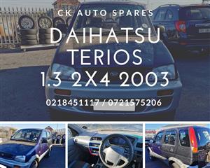 Daihatsu Terios stripping for spares. 