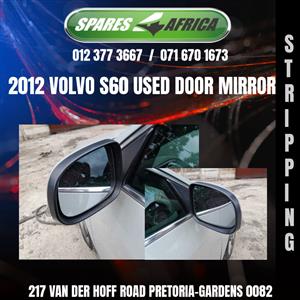2012 used door mirror VOLVO S60 1.6 