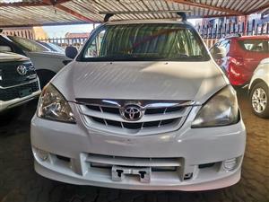 TOYOTA AVANZA PANEL VAN VVTI 1.3 2010 WHITE MANUAL PETROL