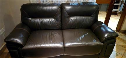 2 x Leather sofas for sale. 