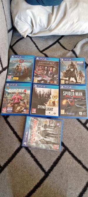 Ps4 Games good Condition