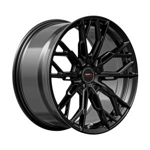 19″ A-Line Brave 5/120 Gloss Black ET40 Flow Forminging Alloy Wheels