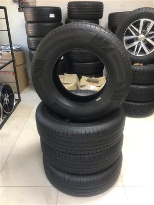 255/70R17 continental cross contact set of tyres