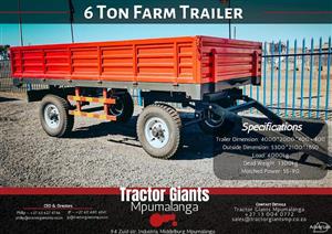 6 TON DOUBLE AXEL TRAILER